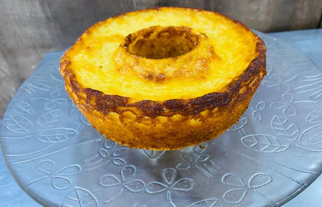 Bolo de Fubá cremoso